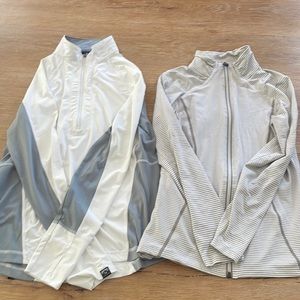 Lot of 2 athletic tops Lole and Storm Creek size M